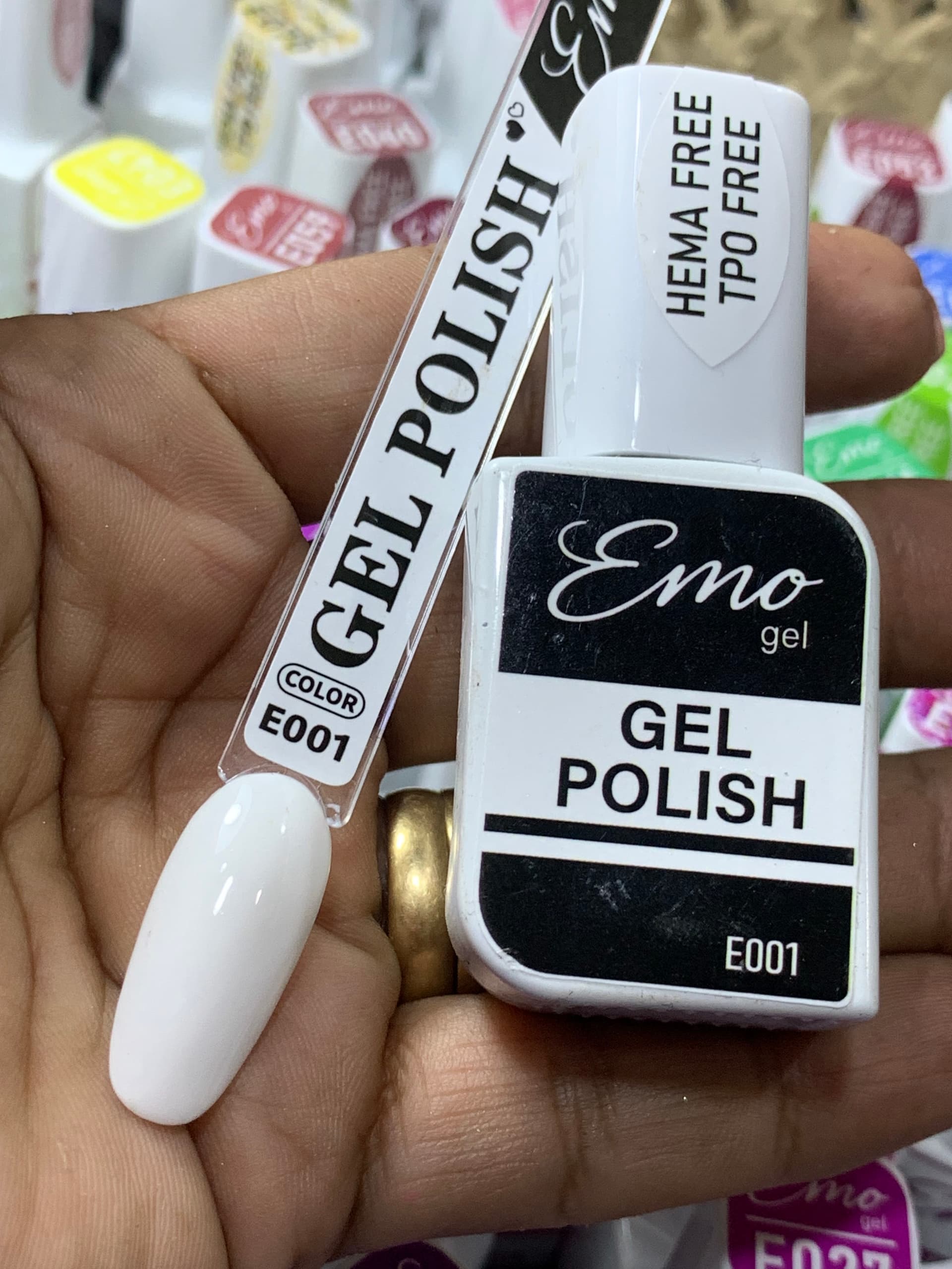Geyser gel polish bottle