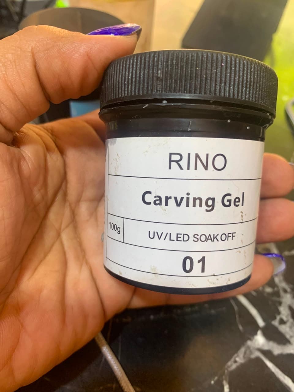 Gray Nurse gel polish bottle