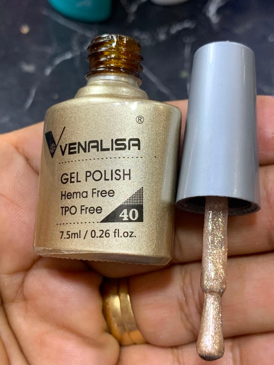Cameo gel polish bottle