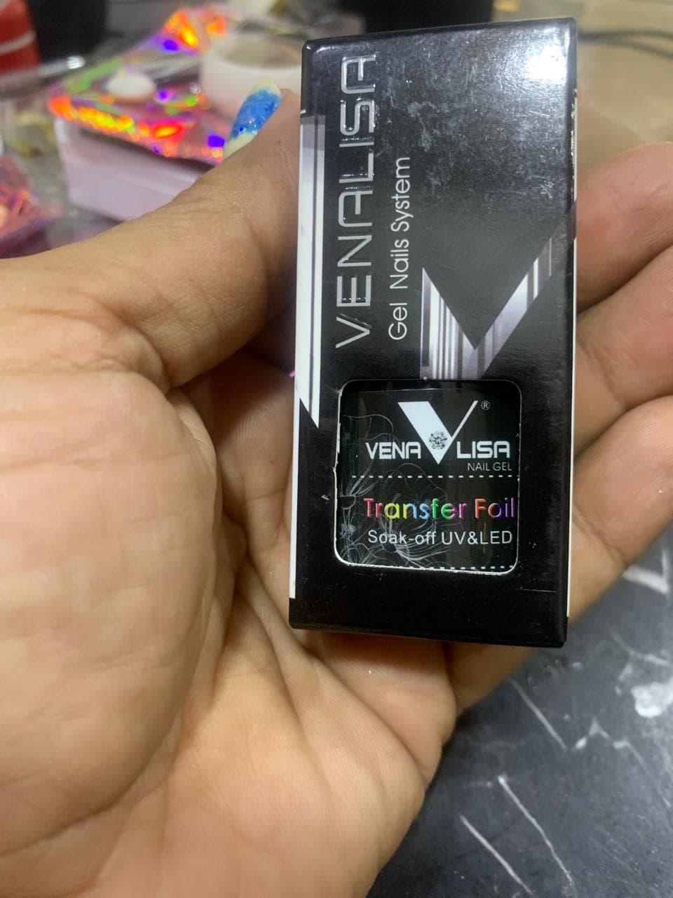 Nebula gel polish bottle