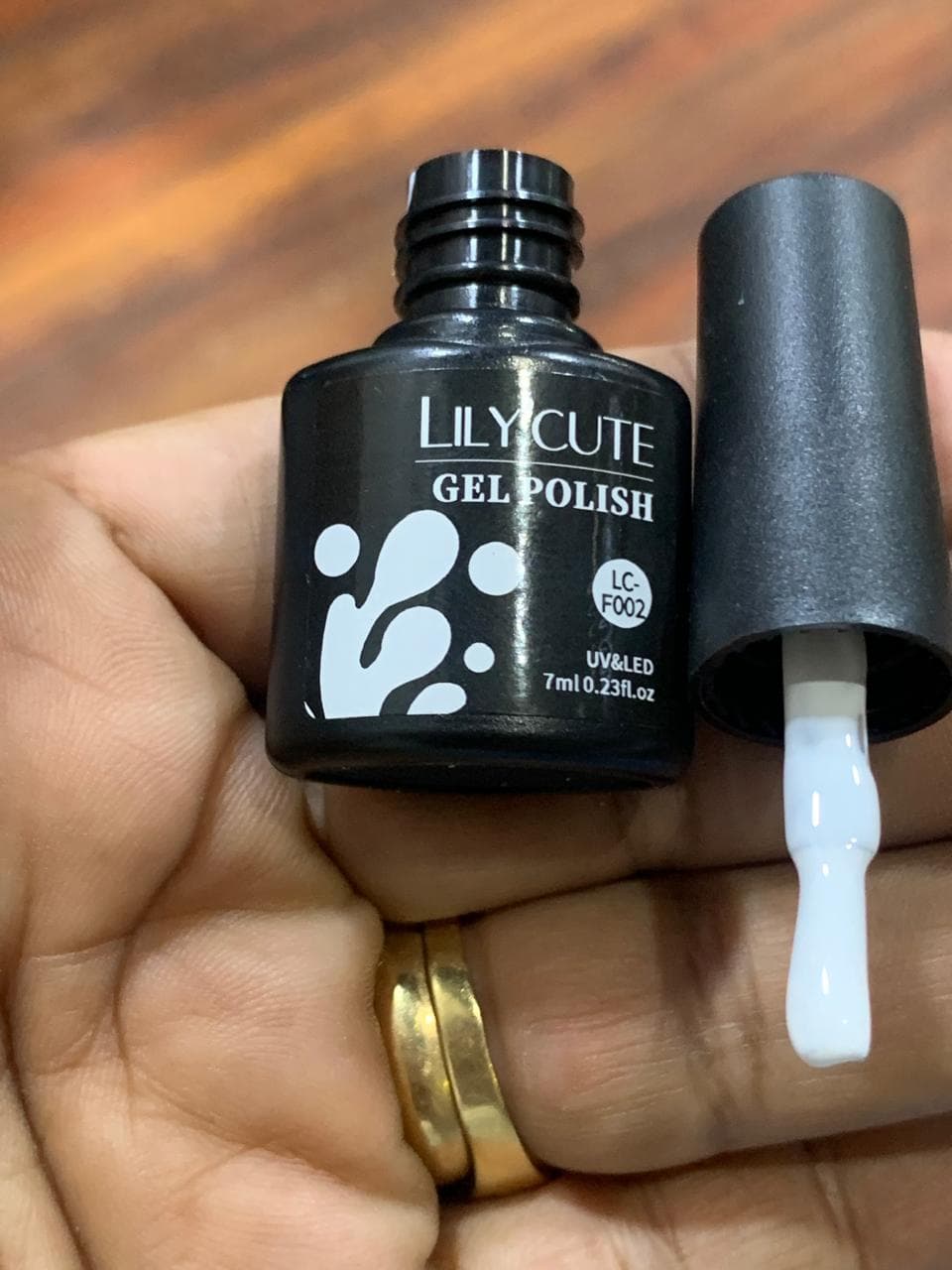 Lily White gel polish