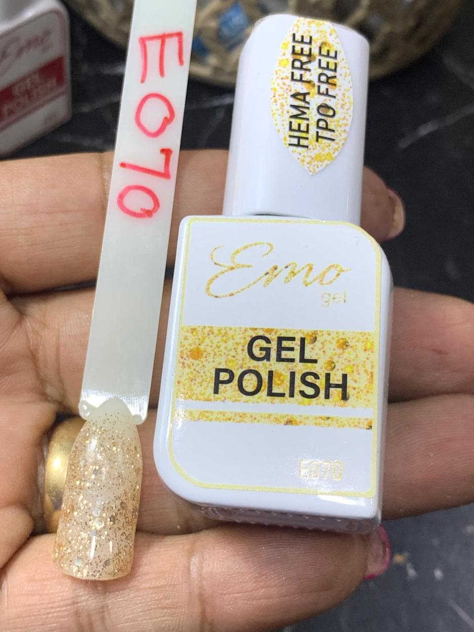 Akaroa gel polish bottle