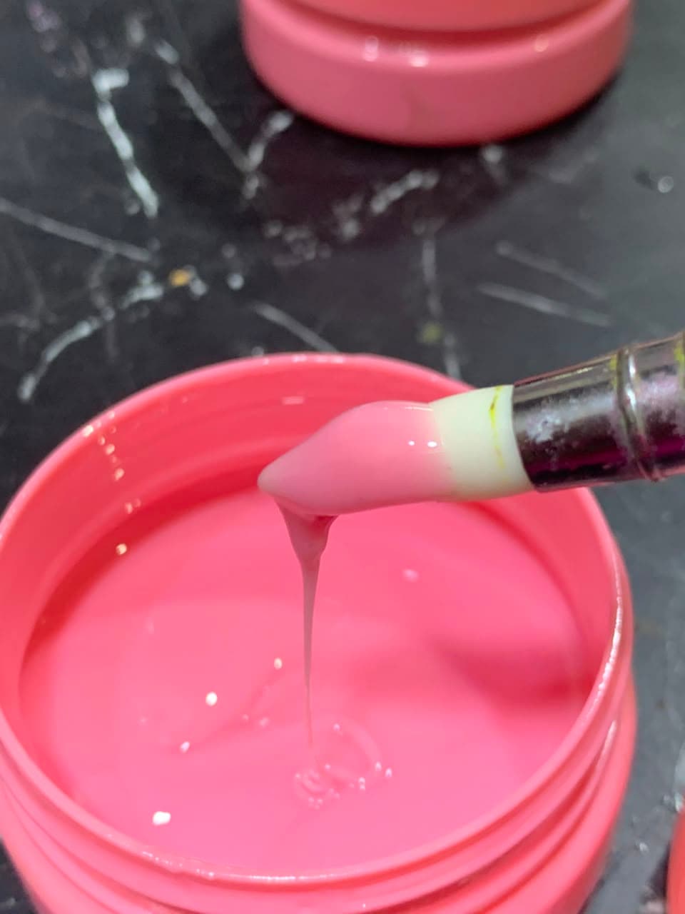 Brink Pink gel polish bottle